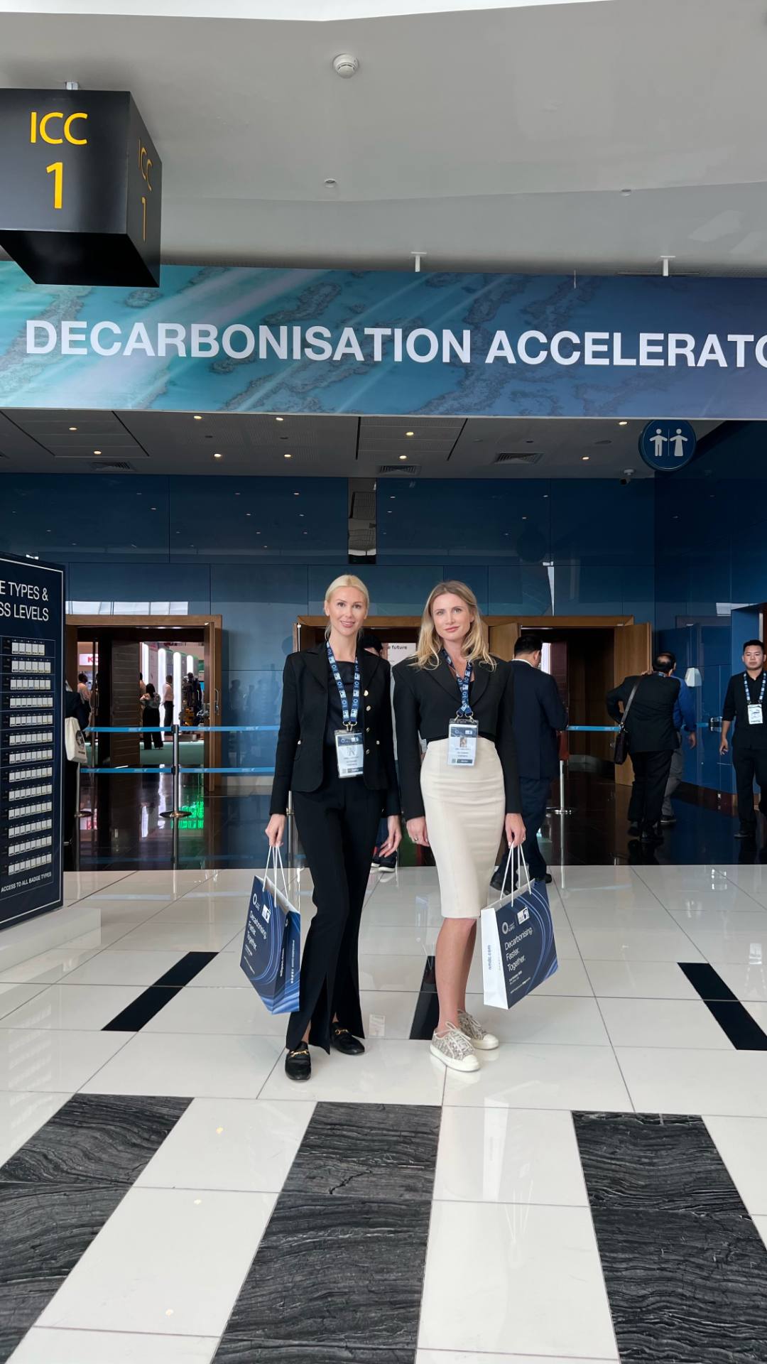 Anna Ivanko and Irina Jadallah together